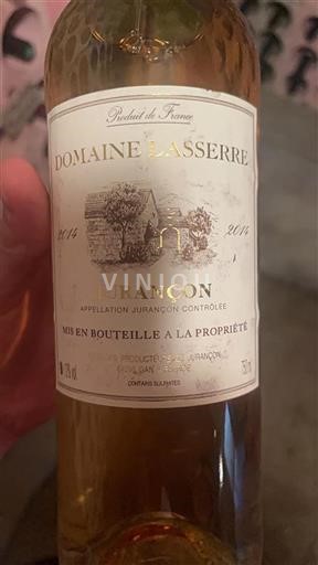 Sud-Ovest Jurançon Domaine Lasserre 2014