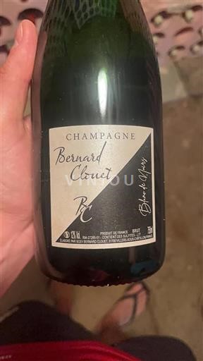 Champagne Champagner Bernard Clouet Blanc de Noirs Ohne Jahrgang