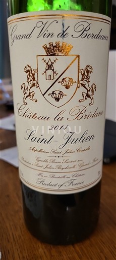 Burdeos Saint-Julien Château la Bridane 2011