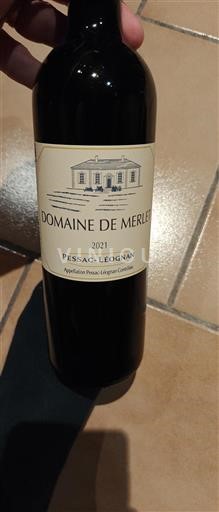 Bordeaux Pessac-Léognan Domaine Merlet 2021
