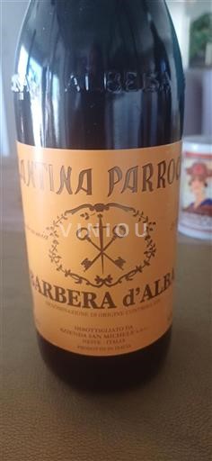 Piemonte Barbera d'Alba Cantina Parroco Ei vuosikertaa