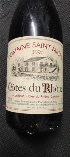Rhônevallei Côtes-du-rhône Domaine Saint Michel 1996