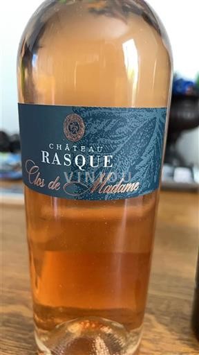 Provence Côtes-de-Provence Château Rasque Clos de Madame Não Sazonado
