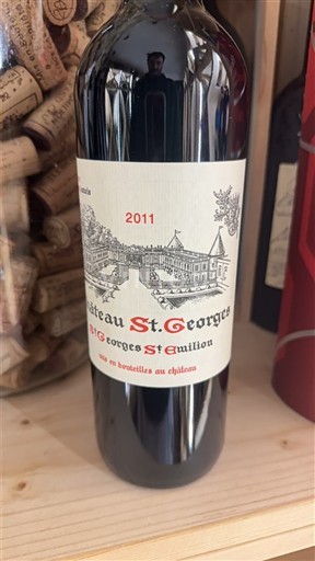 Bordeaux Saint-Georges-Saint-Émilion Château St. Georges 2011