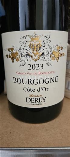 Burgundi Bourgogne Côte d'Or Domaine Derey Frères 2023