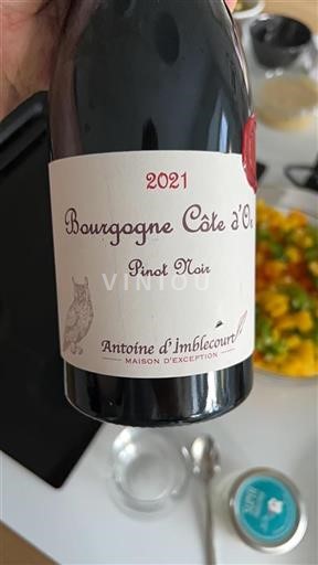 Burgundija Antoine Imblecourt 2021