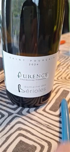 Loiredalen Saint-Pourçain Domaine Des Bérioles Aurence 2024