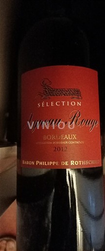 Bordeaux Baron Philippe de Rothschild Agneau Rouge 2012