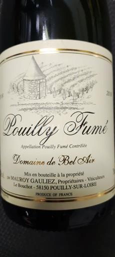 Loire Valley Pouilly-Fumé Domaine Bel Air 2018