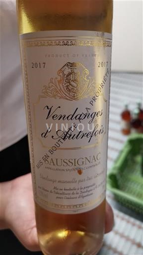 Sudoeste Saussignac Vendanges Autrefois 2017