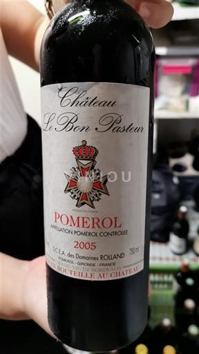 Bordeaux Pomerol Château Le Bon Pasteur 2005
