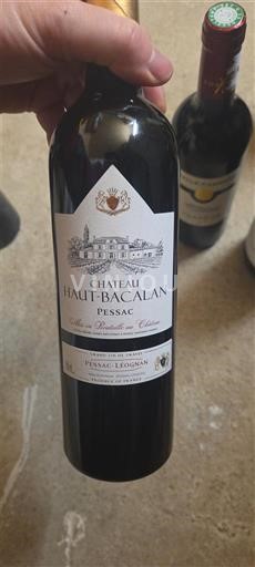 Bordeaux Pessac-Léognan Château Haut-Bacalan 2019