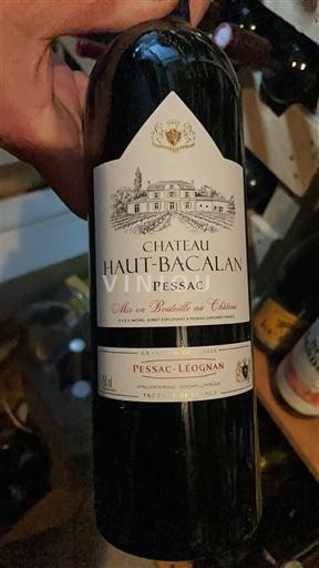 Bordeaux Pessac-Léognan Château Haut-Bacalan 2019