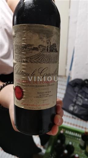 Bordeaux Lalande-de-Pomerol Château Le Gravillot 1997