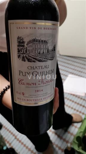 Burdeos Canon-Fronsac Château Puy Guilhem 2014