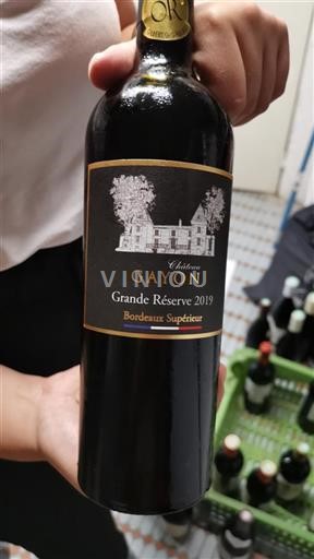Bordéus Bordeaux Superior Château Gayon Grande Réserve 2019