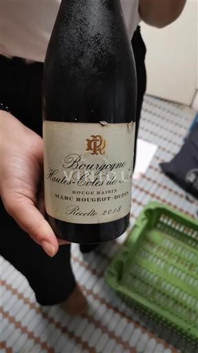 Burgundy Hautes Côtes de Nuits Marc Rougeot-Dupin Rouge Raisin 2018