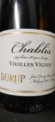 Bourgogne Chablis Durup Vieilles Vignes 2015