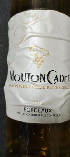 Burdeos Bordeaux Baron Philippe de Rothschild Mouton Cadet 2016