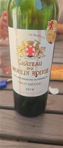 Bordeaux Haut-Médoc Cru Bourgeois Supérieur Château Moulin Rouge 2019