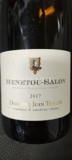 Valle del Loira Menetou-Salon Domaine Jean Teiller 2017