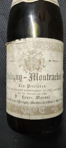 Bourgogne Puligny-montrachet Premier Cru Henri Moroni Les Perrières 1988