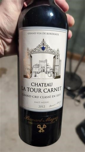 Bordeaux Haut-Médoc Grand Cru Château La Tour Carnet 2012