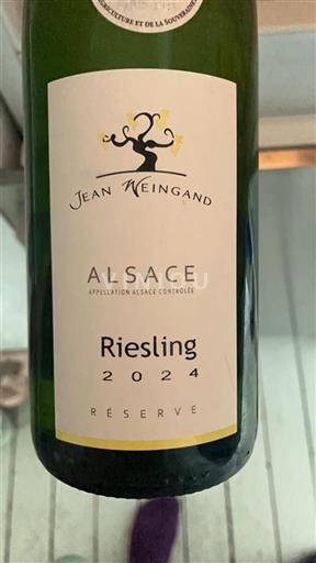 Alsace Grand Cru Jean Weingand Réserve 2024