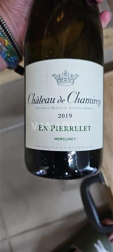 Bourgogne Mercurey Château Chamirey En Pierrelet 2019