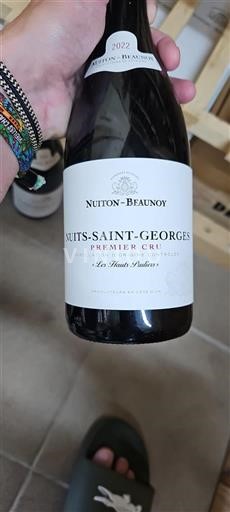 Burgund Nuits-Saint-Georges Premier Cru Nuiton-Beaunoy Les Hauts Pruliers 2022