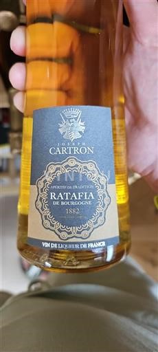 Bourgogne Ikke specificeret Joseph Cartron Ratafia de Bourgogne 2021