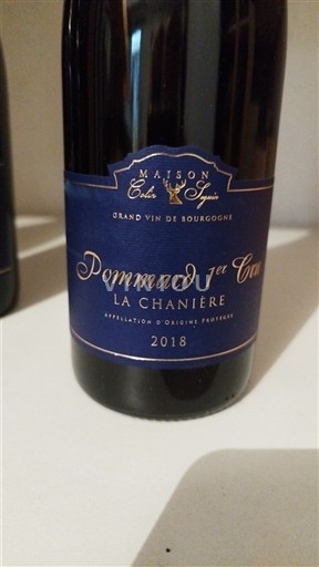 Borgoña Pommard Premier Cru Maison Colin Seguin La Chanière 2018
