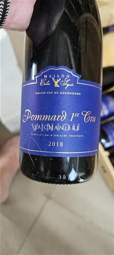 Bourgondië Pommard Premier Cru Maison Colin Seguin La Chanière 2018