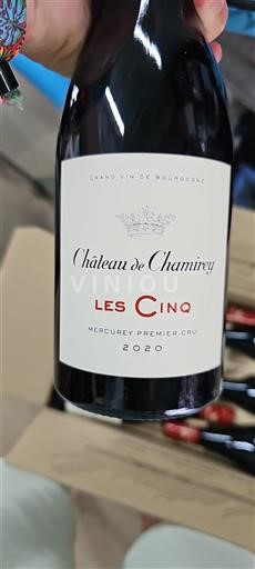 Bourgogne Mercurey Premier Cru Château Chamirey Les Cinq 2020