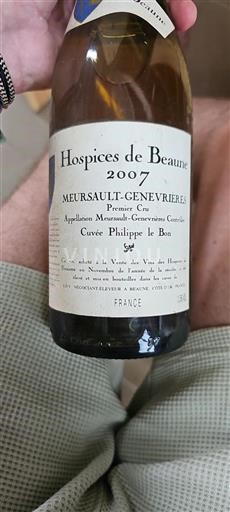 Bourgogne Ikke specificeret Premier Cru Hospices de Beaune Philippe le Bon 2007