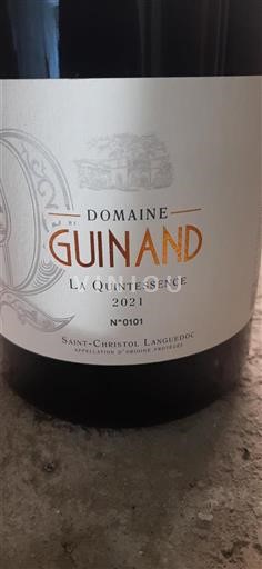 Languedoc No especificado Domaine Guinand La Quintessence 2021