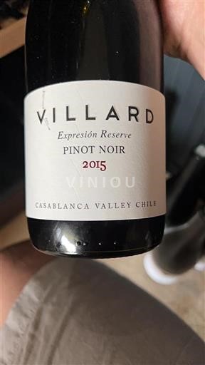 Casablanca Valley Ospecificerad Villard Expresión Reserve 2015
