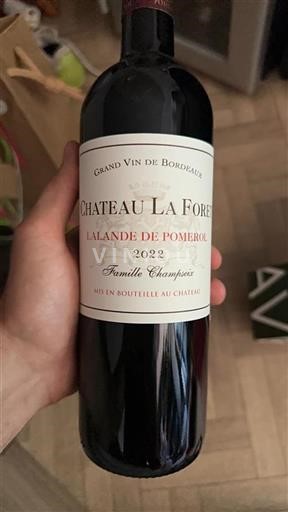 Burdeos Lalande-de-Pomerol Château La Foret 2022