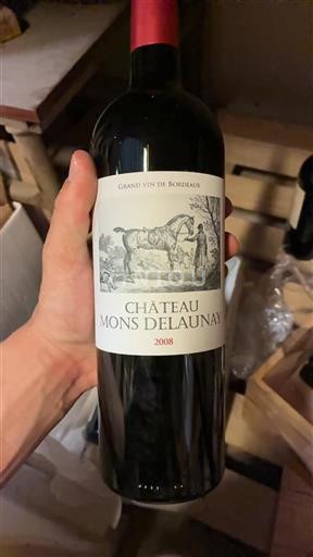 Bordeaux Château Mons Delaunay 2008