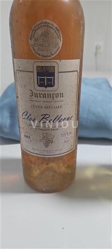 Sydväst Jurançon Clos Bellevue Spéciale 2001