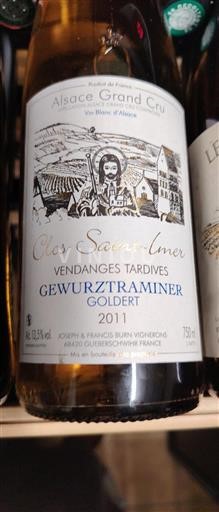 Alsazia Alsazia Grand Cru Grand Cru Clos Saint-Imer Goldert 2011