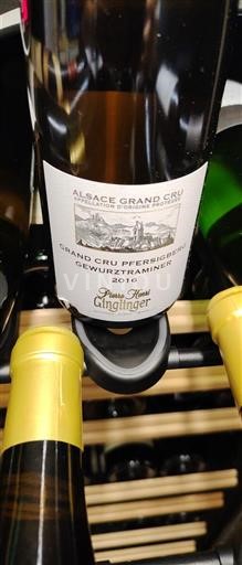 Alsacia Alsacia Gran Cru Grand Cru Pierre Henri Ginglinger Gewurztraminer 2016