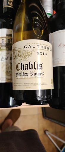Bourgogne Chablis Domaine Alain Gautheron Vielles Vignes 2019