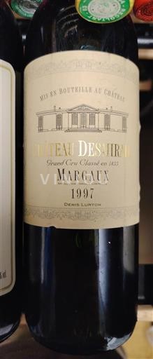 Bordeaux Margaux Grand Cru Château Desmirail 1997