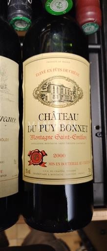 Bordéus Montagne-saint-émilion Château Puy Bonnet 2000