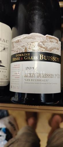 Burgund Auxey-Duresses Premier Cru Domaine Henri & Gilles Buisson Les Ecussiaux 2017