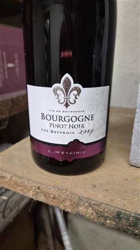 Borgogna L. Métairie Les Beffrois 2014