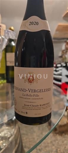 Burgundi Pernand-vergelesses Jean-Claude Ramonet Les Belles Filles 2020