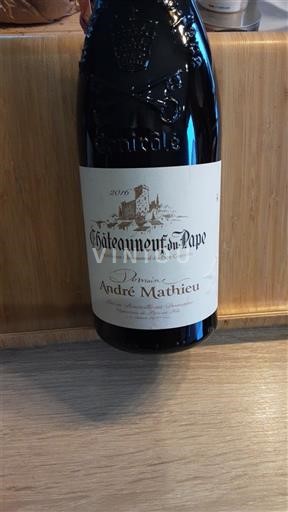 Rhône-dalen Châteauneuf-du-Pape Domaine André Mathieu 2016