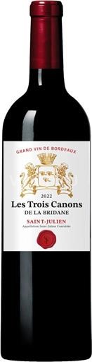 Bordeaux Saint-Julien Château La Bridane Les trois canons 2022